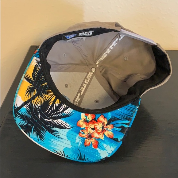 North Carolina Floral Print Hat - Picture 4 of 4